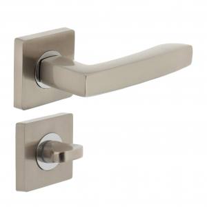 Türklinke 1714 Dean Bad/WC-Rosette Nickel matt (0019.171410) | hanse-Griff.de