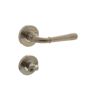 Türklinke Helena Bad/WC-Rosette Nickel matt (0019.172510) | hanse-Griff.de